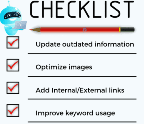 ChatGPT Improve SEO Checklist
